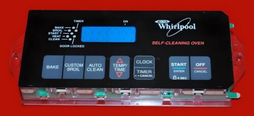 Part # 8053994 | 3196247 | Whirlpool Gas Oven Control Board (overlay good - Black)