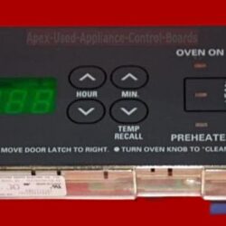 Part # WB27T10103 | 164D3762P003 | GE Oven Control Board (overlay fair - Dark Gray)