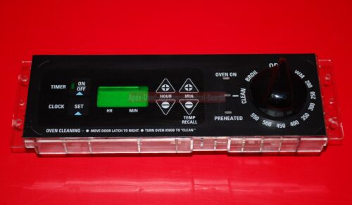 Part # WB27T10231, 191D2818P003 - GE Oven Electronic Control Board (used, overlay good)