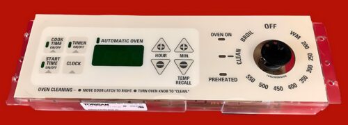 Part # WB50T10043 | WB27T10102 | 164D3762P002 | GE Oven Control Board (overlay good - Almond)