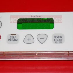 Part # 183D8192P002, WB27K10091 - GE Gas Oven Electronic Control Board (used, overlay good-Bisque)