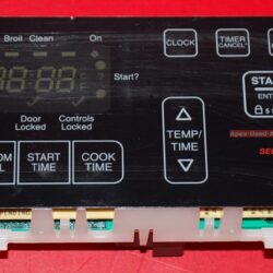 Part # 6610456, 9760303 Whirlpool Oven Electronic Control Board (used, overlay fair)
