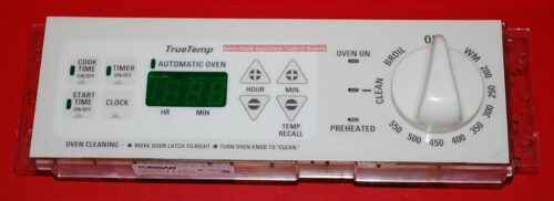 Part # WB27T10102, 164D376P002 GE Oven Electronic Control Board (used, overlay fair - Bisque)