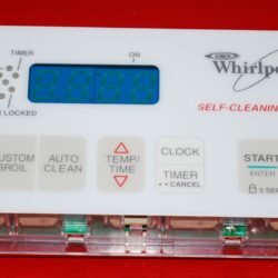 Part # 3196245 Whirlpool Oven Electronic Control Board (used, overlay fair - White)