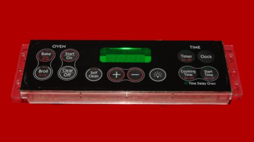 GE Oven Control Board WB27K10097 | 183D8193P002 | OEM Used Tested (overlay fair - Black)