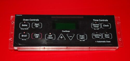 Part # WB27T11273, 164D8450G015 GE Oven Electronic Control Board (used, overlay fair - Black)