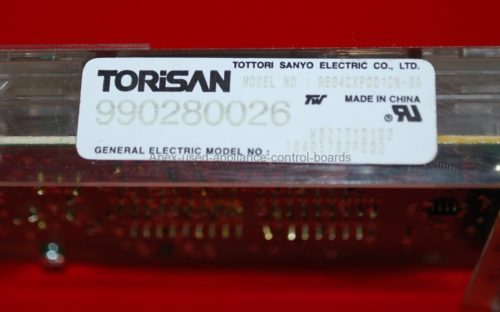Part # WB27T10102, 164D3762P002 - GE Oven Electronic Control Board (used, very good)