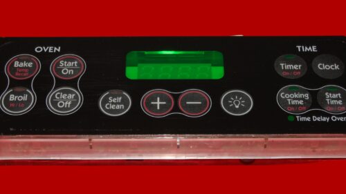 GE Oven Control Board WB27K10097 | 183D8193P002 | OEM Used Tested (overlay fair - Black)