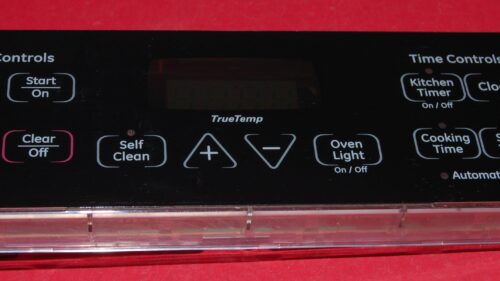 Part # WB27T11273 | 164D8450G015 | GE Oven Control Board (overlay fair - Black)