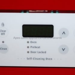 Part # 318184401 - $139 Kenmore Control Board (used, overlay good - White)