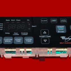 Part # WP6610456 | 8524304 | Whirlpool Oven Control Board (overlay good - Black)