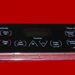 Part # WB27T11273 | 164D8450G015 | GE Oven Control Board (overlay fair - Black)