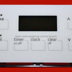 Part # 5304518661 | 316455410 | Frigidaire Gas Oven Control Board (overlay good - White)
