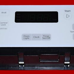 Part # WPW10734611 | W10348623 | Whirlpool Oven Control Board (overlay good - White)