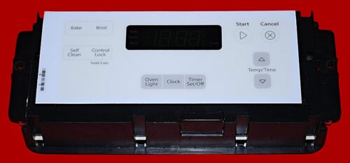 Part # WPW10734611 | W10348623 | Whirlpool Oven Control Board (overlay good - White)