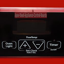 Part # WB27T11349 | 164D8450G026 | GE Oven Control Board (overlay good - Black)