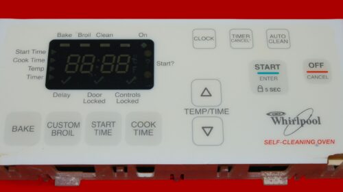 Whirlpool Gas Oven Control Board - 6610395 | 8524301 (overlay fair - Yellow)
