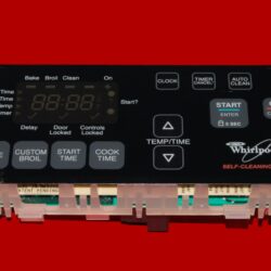 Whirlpool Oven Control Board 6610398 | 8524304 | OEM Used Tested (overlay fair - Black)