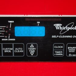 Part # 8522474, 6610310 Whirlpool Oven Electronic Control Board (used, overlay fair - Black)
