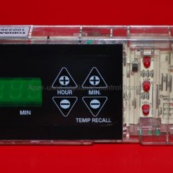 Part # 183D7142P001, WB27K10026 GE Oven Electronic Control Board (used, overlay good - Black)