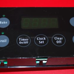 Part # 316455455 - Frigidaire Oven Control Board (used, overlay poor - Black)