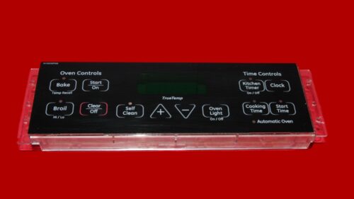 GE Oven Control Board WB27T10816 | 191D3776P007 (overlay fair - Black)