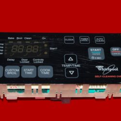 Whirlpool Oven Control Board 6610398 | 8524304 | OEM Used Tested (overlay fair - Black)