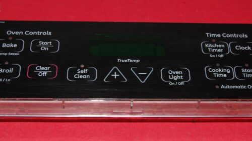 GE Oven Control Board WB27T10816 | 191D3776P007 (overlay fair - Black)