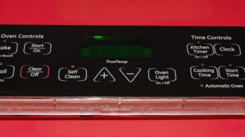 GE Oven Control Board WB27T10816 | 191D3776P007 | OEM Used Tested (overlay fair - Black)