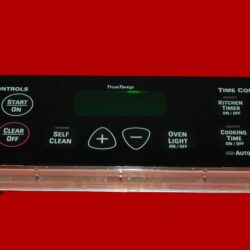 Part # WB27T10816 | 191D3776P007 | GE Oven Control Board (overlay fair - Black)