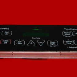 GE Oven Control Board WB27T10816 | 191D3776P007 | OEM Used Tested (overlay fair - Black)