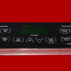 GE Oven Control Board WB27T10816 | 191D3776P007 | OEM Used Tested (overlay fair - Black)