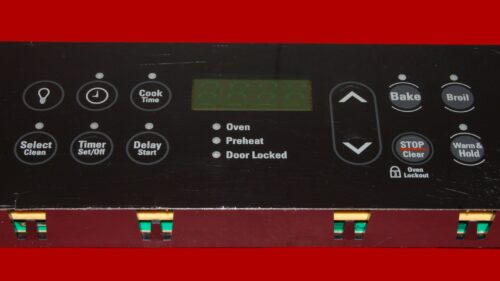 Part # 316557238 | 316418310 | Kenmore Oven Control Board (overlay fair - Black)