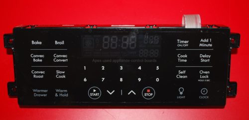 Part # 3164627 - Frigidaire Oven Control Board (used, overlay good - Black)