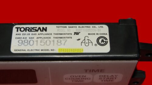 GE Gas Oven Control Board 164D3260P004 | OEM Used Tested (overlay fair - Gray)