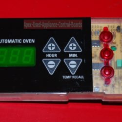 Part # WB27X5579, 164D3142P002 GE Oven Electronic Control Board (used, overlay good)