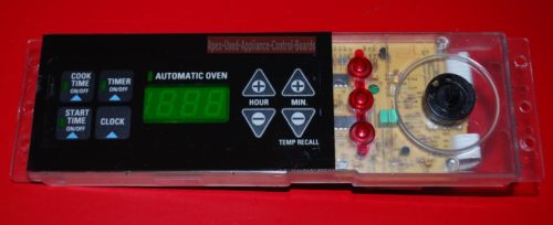 Part # WB27X5579, 164D3142P002 GE Oven Electronic Control Board (used, overlay good)