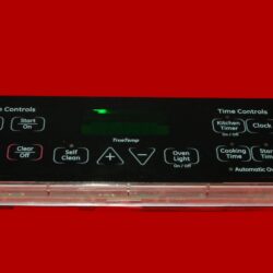 GE Oven Control Board WB27T10816 | 191D3776P007 | OEM Used Tested (overlay fair - Black)