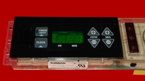 Part # 164D3147G001 | GE Oven Control Board (overlay fair - Black)