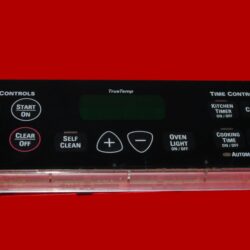 Part # WB27T10816 | 191D3776P007 | GE Oven Control Board (overlay fair - Black)