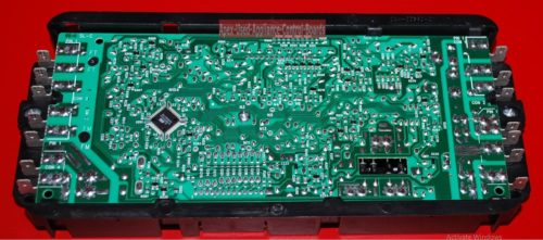 Part # W10114381 Whirlpool Oven Electronic Control Board (used, overlay good)