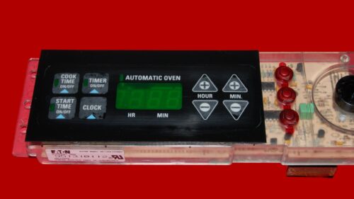 GE Oven Control Board WB27X5552 | 164D2851P014 | OEM Used Tested (overlay fair - Black)