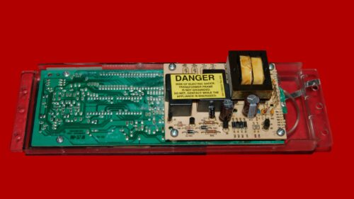 GE Oven Control Board WB27X5552 | 164D2851P014 | OEM Used Tested (overlay fair - Black)