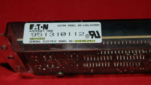 GE Oven Control Board WB27X5552 | 164D2851P014 | OEM Used Tested (overlay fair - Black)