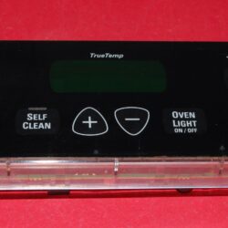 Part # WB27T10816 | 191D3776P007 | GE Oven Control Board (overlay fair - Black)
