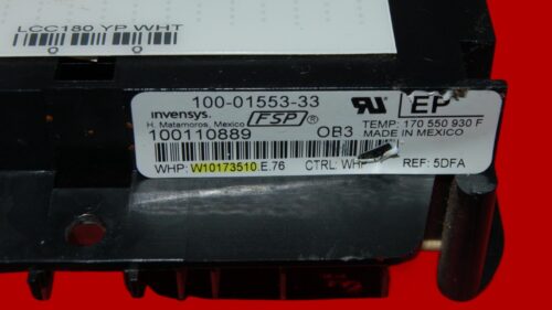 Whirlpool Oven Control Board W10173510 | WPW10476691 | OEM Used Tested (overlay good - White)