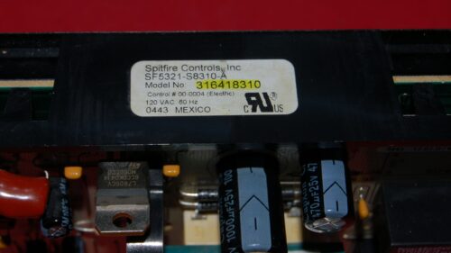 Part # 316557238 | 316418310 | Kenmore Oven Control Board (overlay fair - Black)