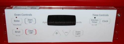 Part # WB27K10337 | 164D8450G003 - GE Oven Control Board (used, overlay poor - White)
