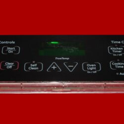 Part # WB27T10816 | 191D3776P007 | GE Oven Control Board (overlay fair - Black)