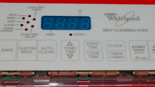 Part # WP6610454 | 6610314 | 8522493 | Whirlpool Oven Control Board (overlay fair - Bisque)